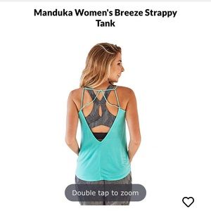 Manduka strappy yoga top